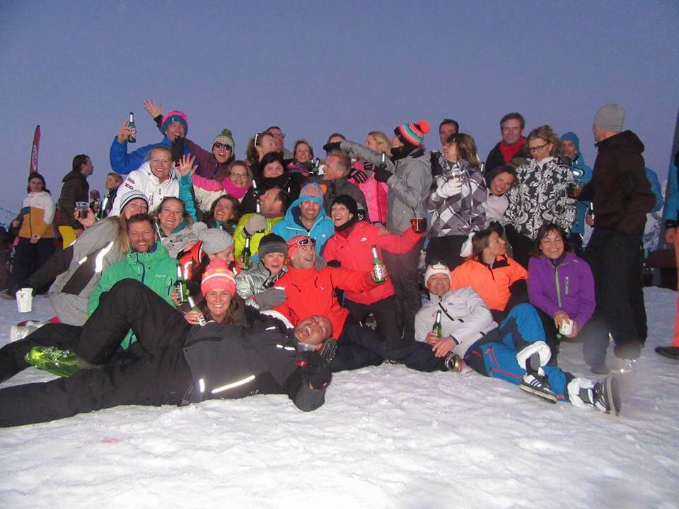 wintersport skivakantie piste