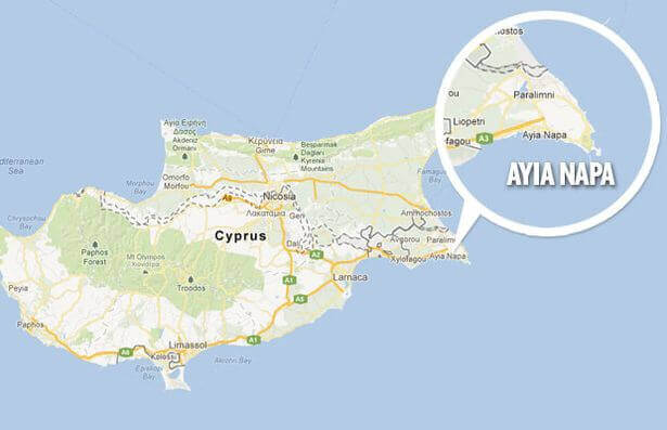 kaart-cyprus-ayia-napa-singlereizen