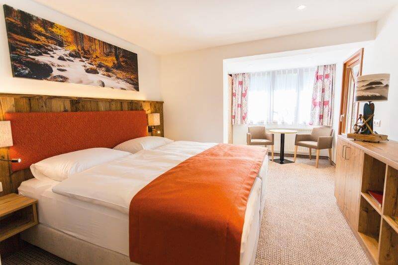 wurzer-hotel-filzmoos-oostenrijk-bed