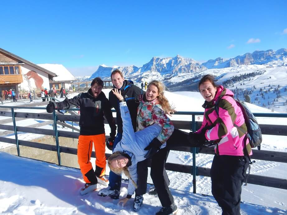 Wintersport lol Oostenrijk